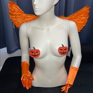 Angel & Devil Feather 
Wings & gloves